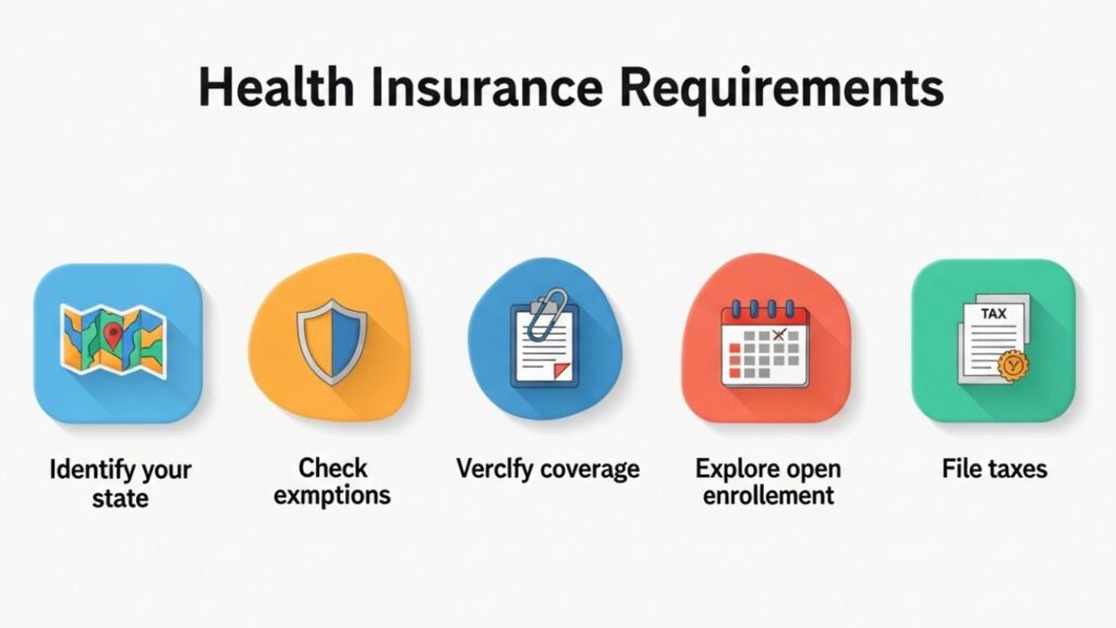 health insurance Requirements Steps Guide