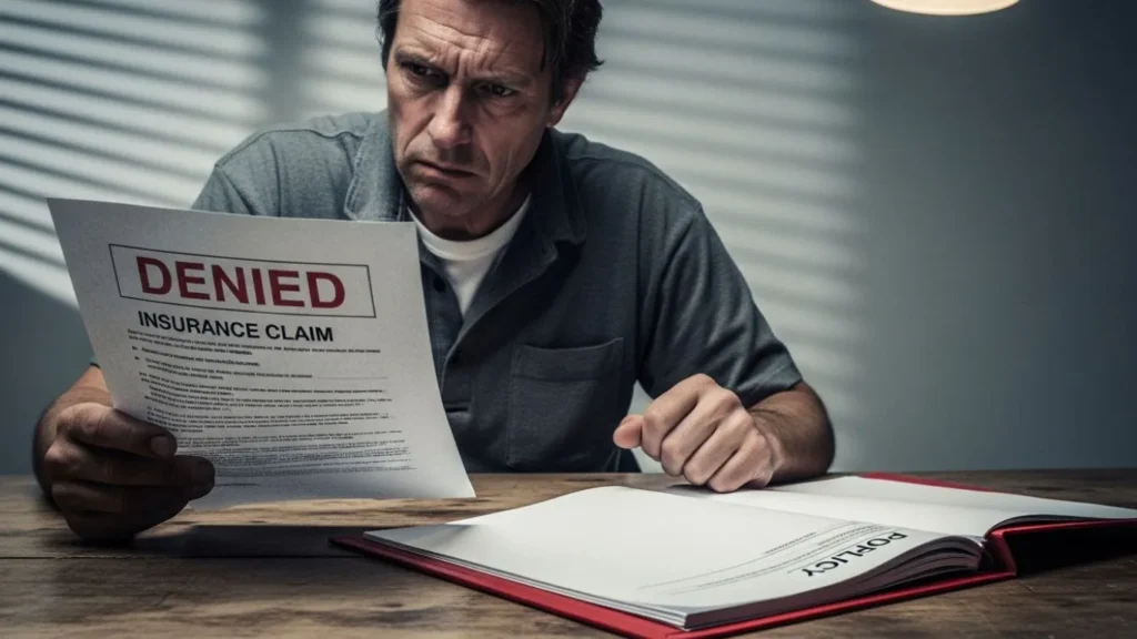 Commercial insurance claim denied