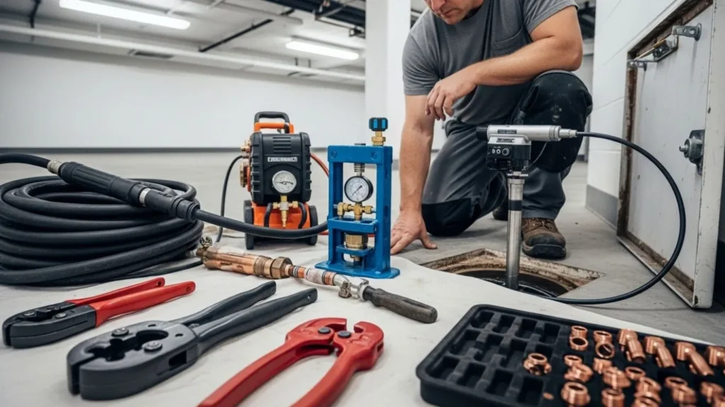 Plumber equipment property insurance