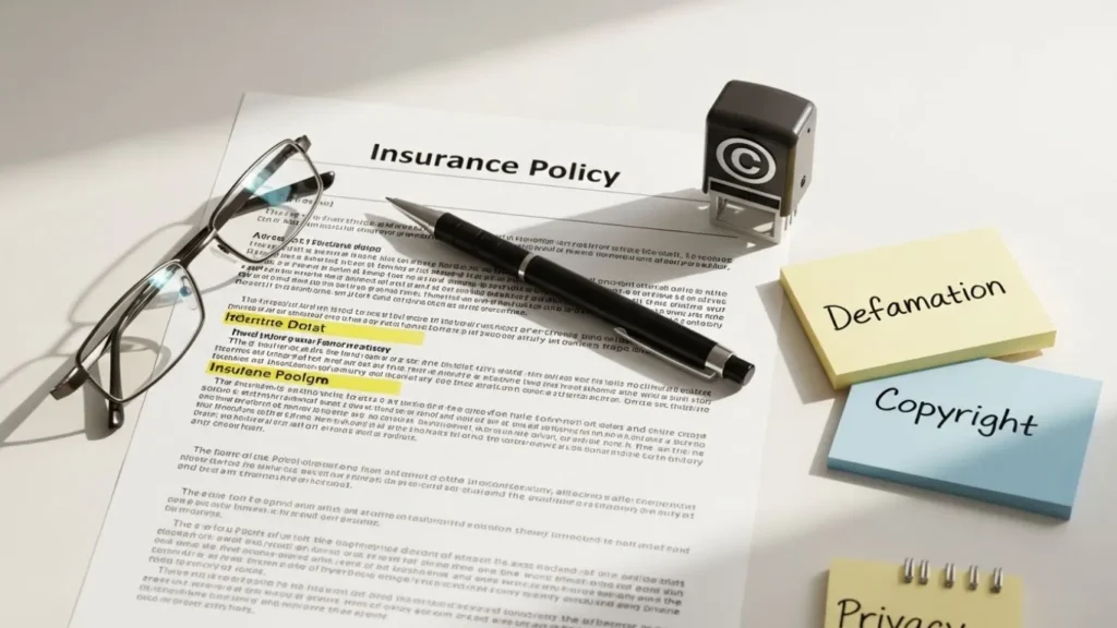 insurance policy coverage document review