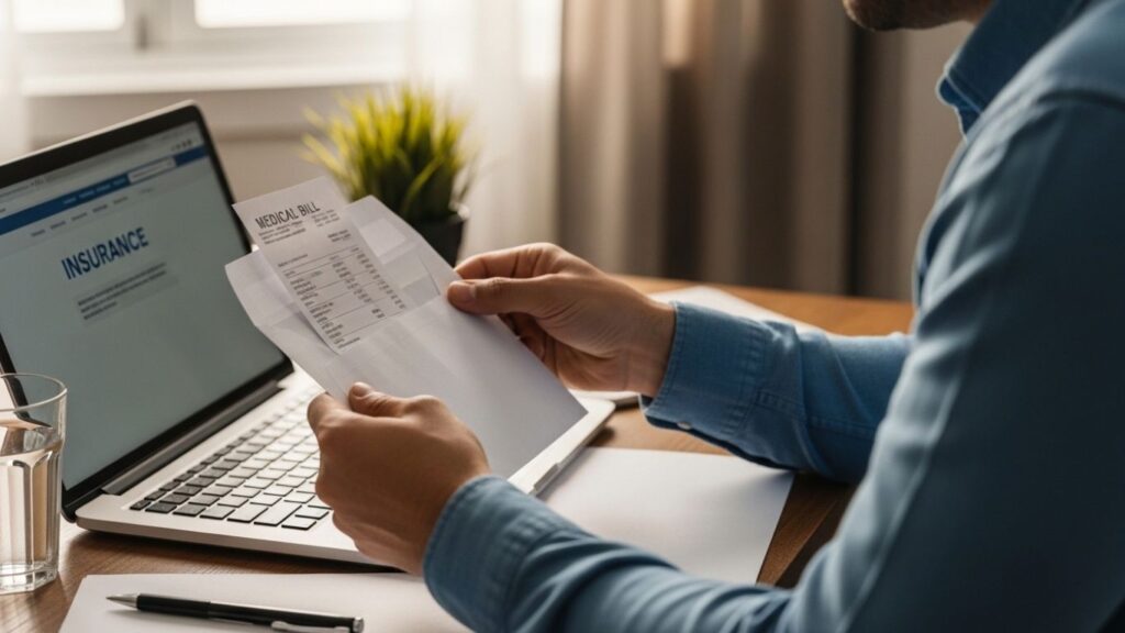 unpaid health insurance bill