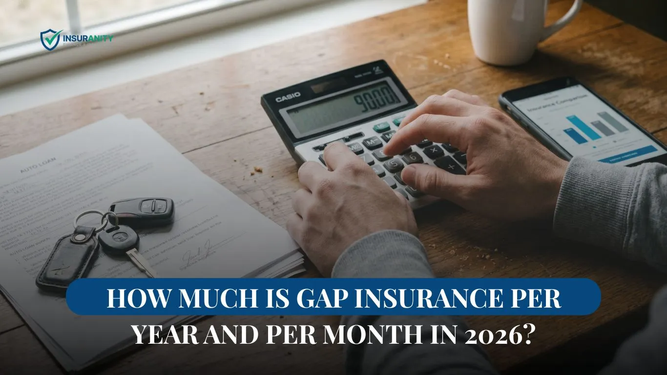 How Much Is Gap Insurance Per Year and Per Month in 2026