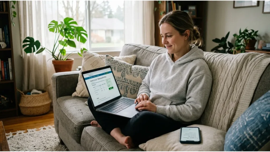 enrolling health plan online