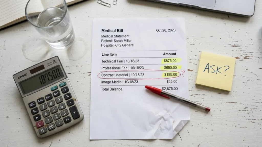 Hidden MRI billing fees