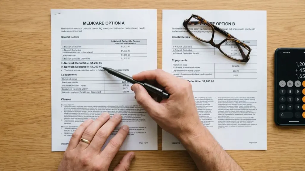 comparing health insurance plans