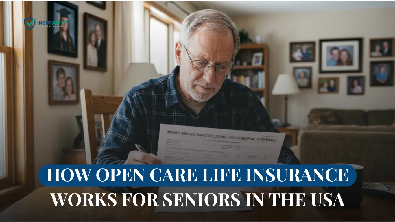 How open care life insurance​ Works for Seniors in the USA