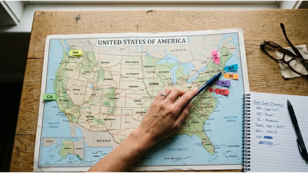 US state mandate map